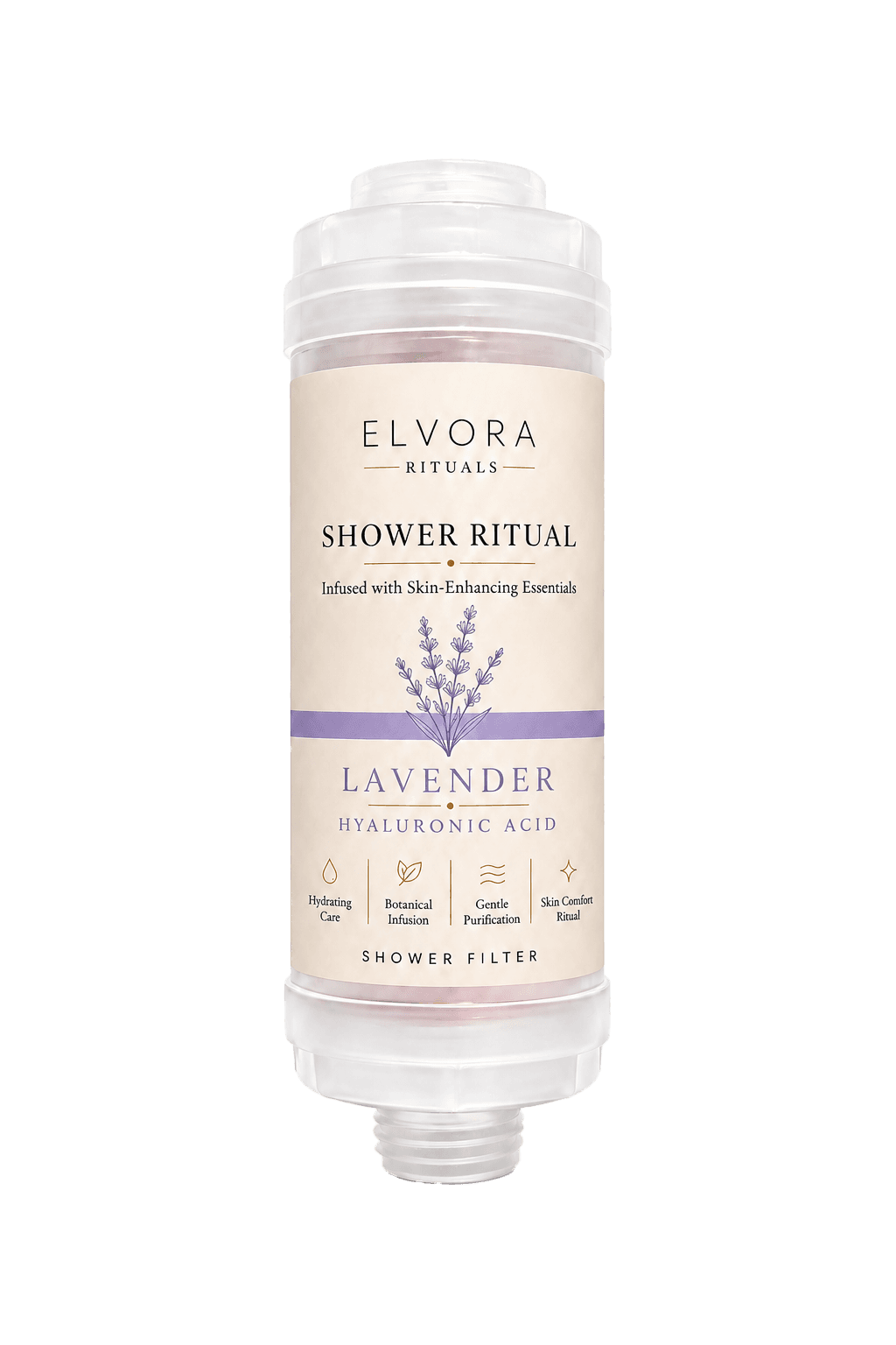Lavender + Hyaluronic shower filter