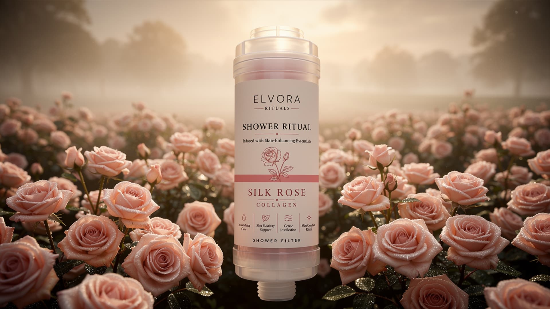 Bloom-Picked Damask Rose